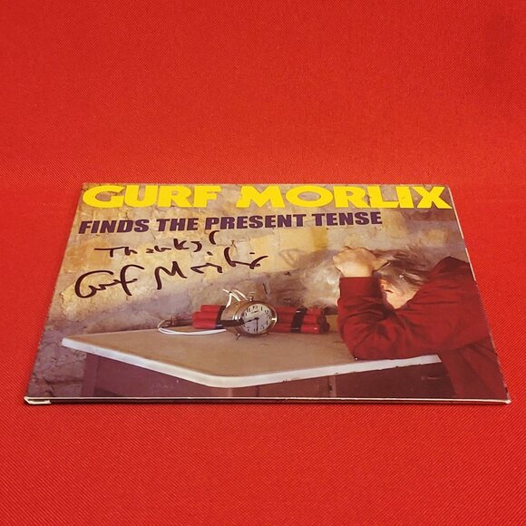 Gurf Morlix Finds The Present Tense 2013 CD Signed - Picture 3 of 8